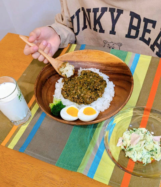 「若草」の残渣🥬を使ったドライカレー🍛✨