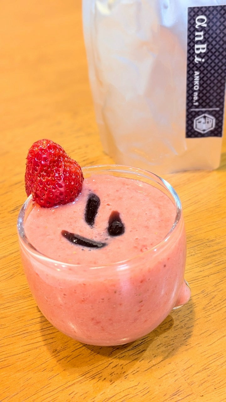 あん美no.1レシピ☝️いちごスムージー🍓✨