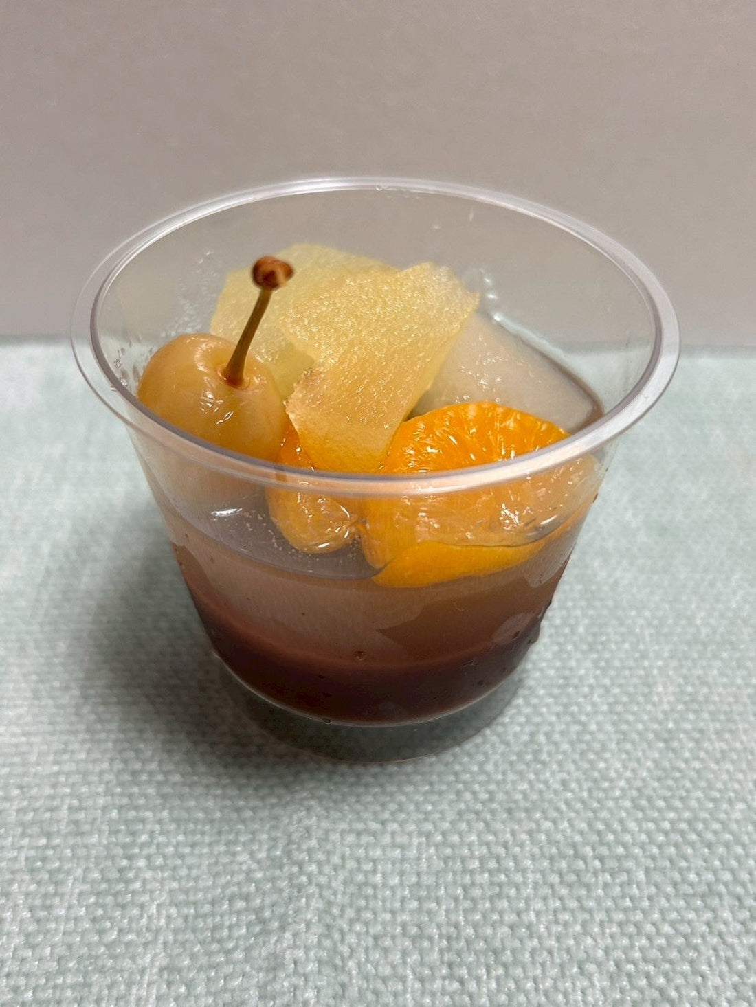 あん美シリーズでフルーツ入り水ようかん🍎🍊🍐