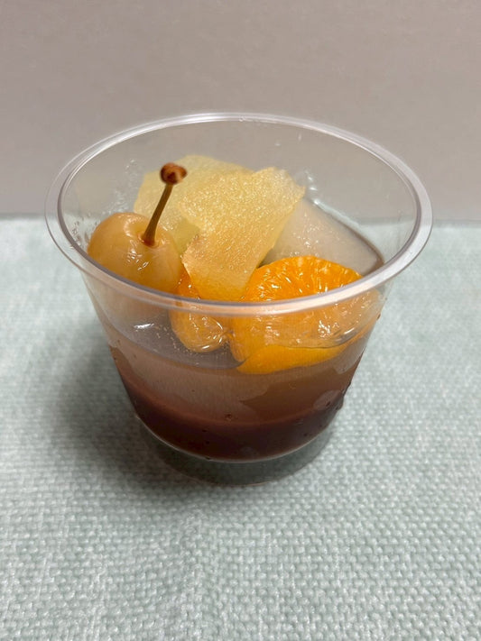 あん美シリーズでフルーツ入り水ようかん🍎🍊🍐